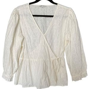 NWOT Madewell Eyelet Blouse
